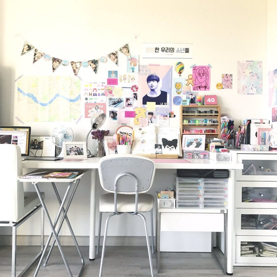 Украшение комнаты в корейском стиле