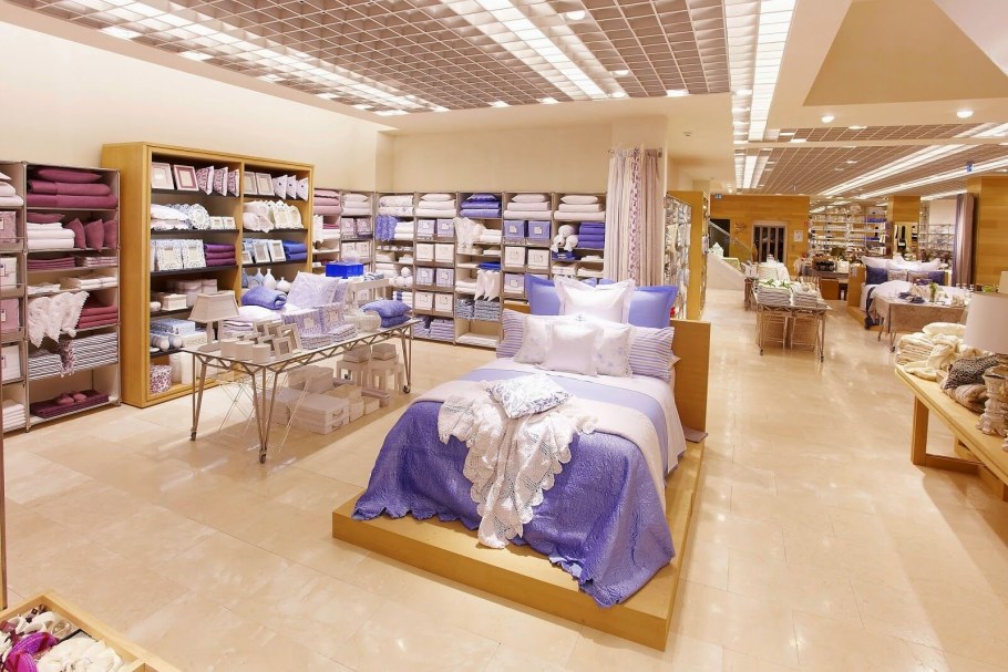 Интерьер магазина Зара хоум