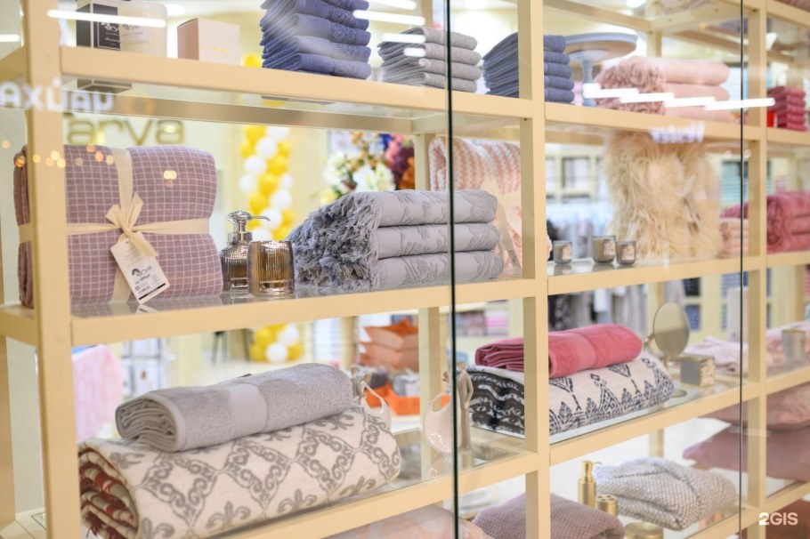 Выкладка домашнего текстиля