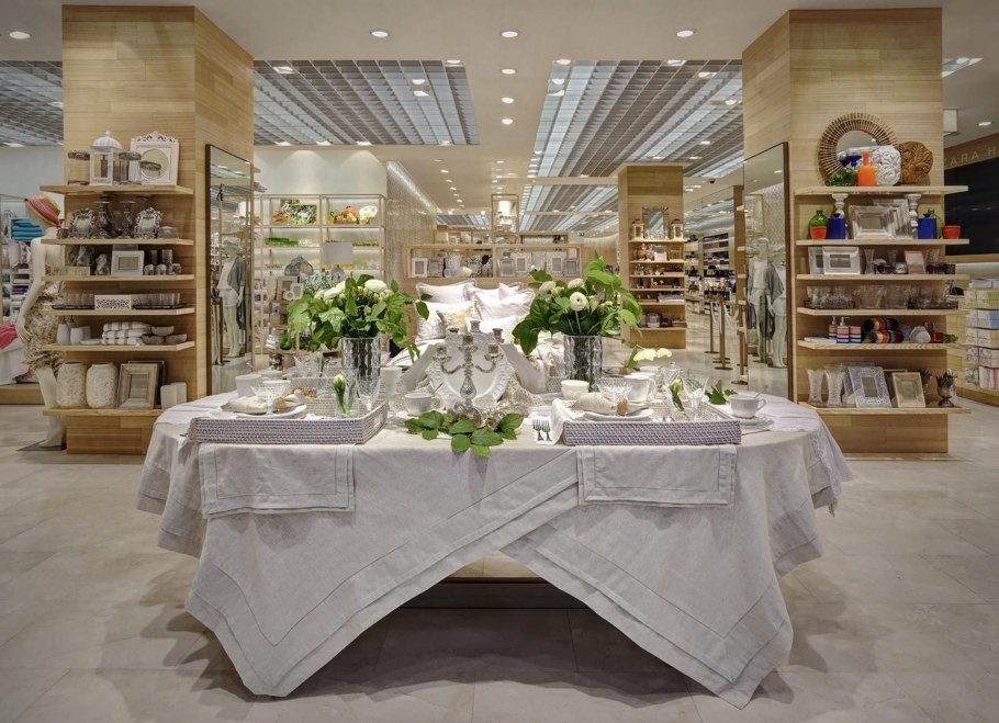 Zara Home интерьер магазина