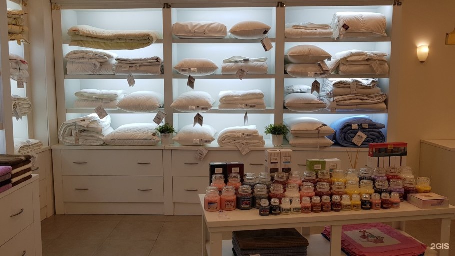 Витрины магазинов постельного белья