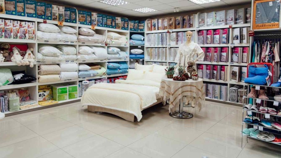 Стеллажи для домашнего текстиля