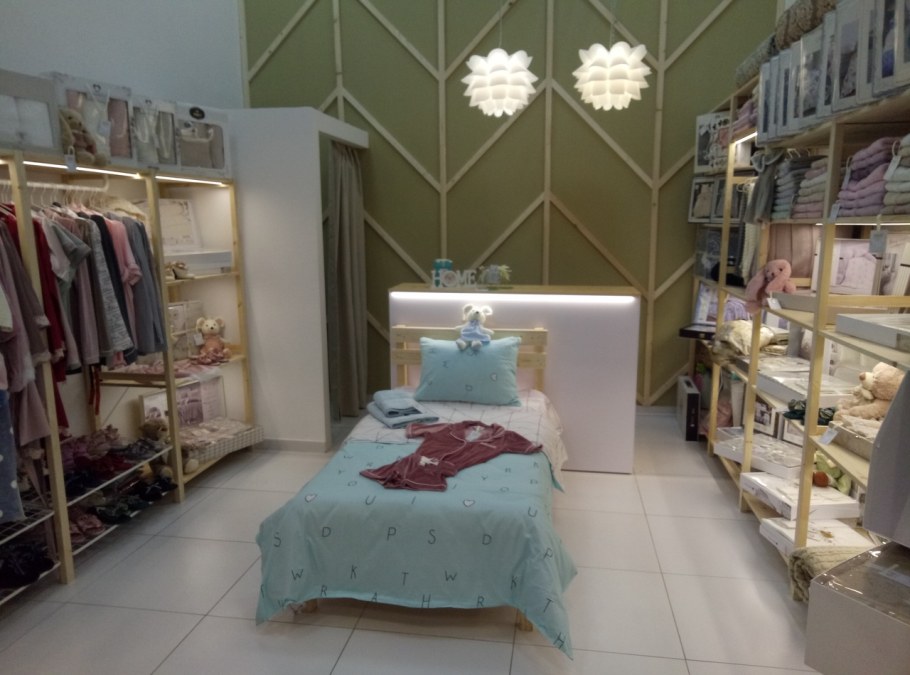 Витрины магазинов постельного белья