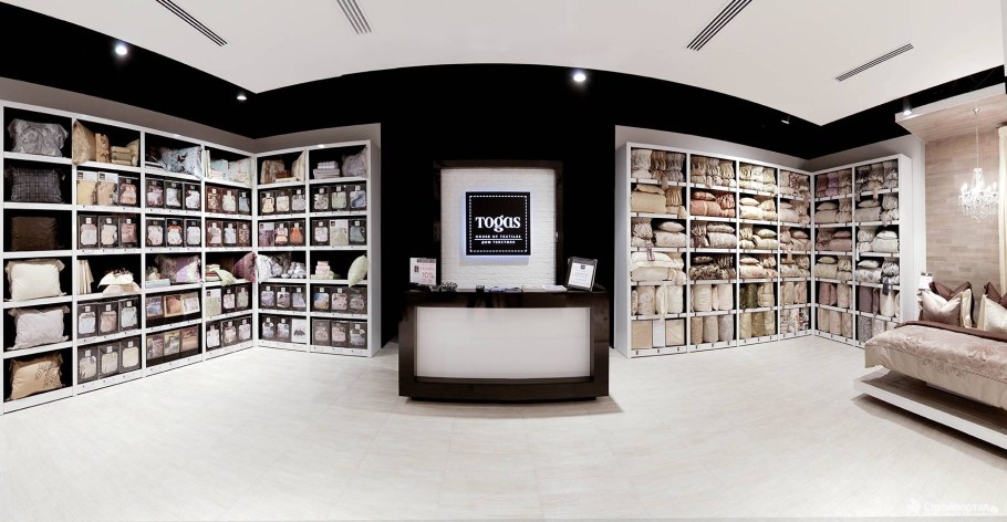 Витрины магазинов постельного белья