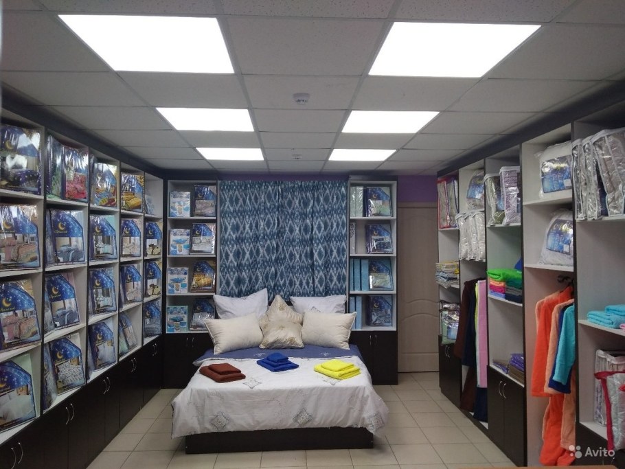 Интерьер магазина постельного белья