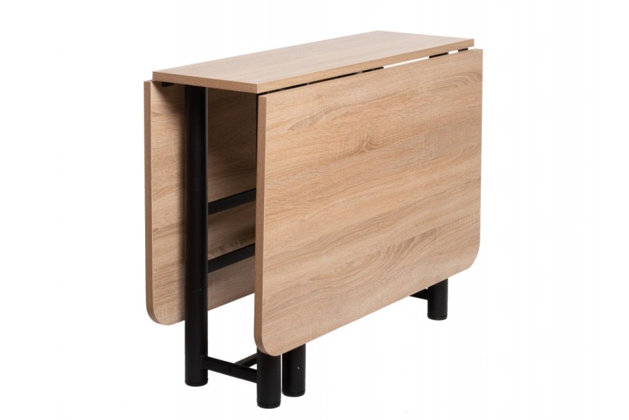 Стол-книжка Вентал арт Венеция овал дуб сонома