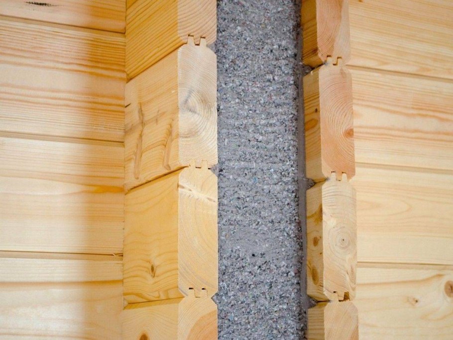 Двойной минибрус с утеплителем