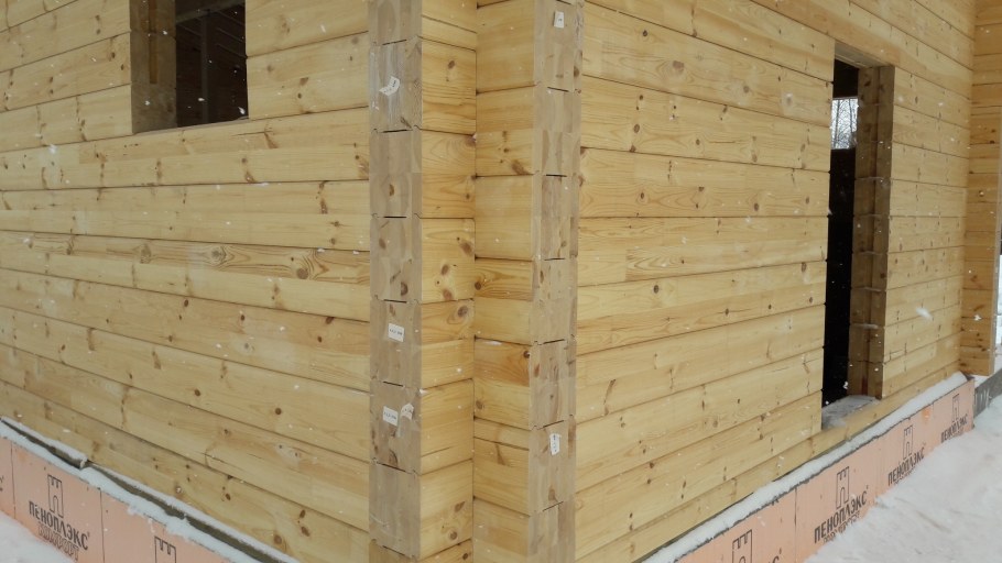 Стеновой клееный брус