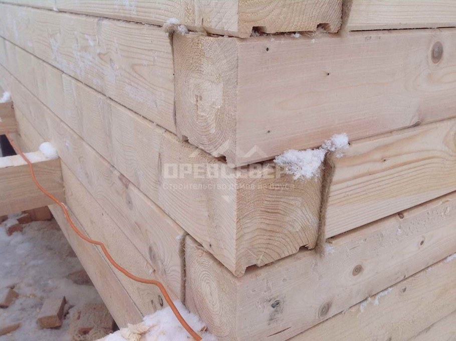 Брус 100х150 шип ПАЗ