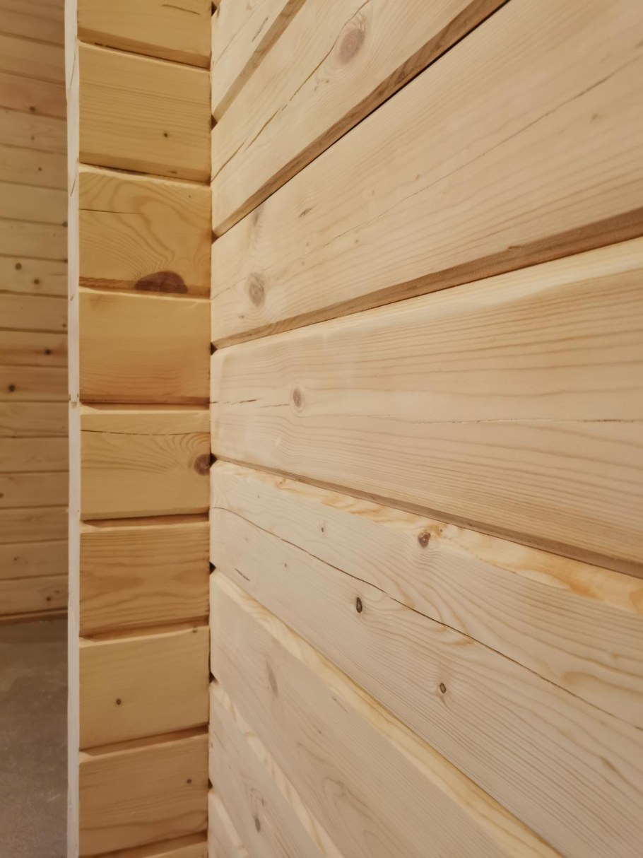 Шлифовка непрофилированного бруса