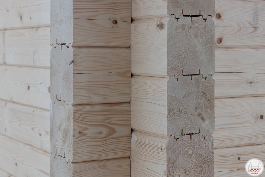 Профилированный брус переруб