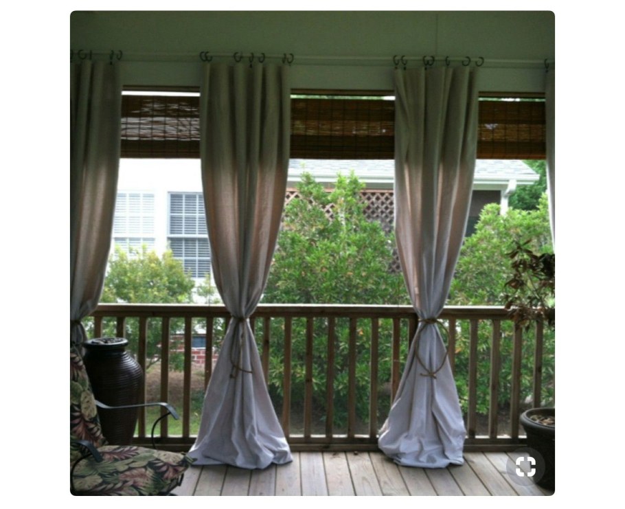 Шторы на террасу