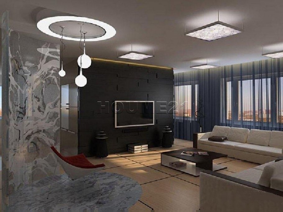 Светильники в интерьере однокомнатной квартиры