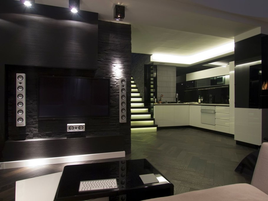 Отделка квартиры в стиле хайтек