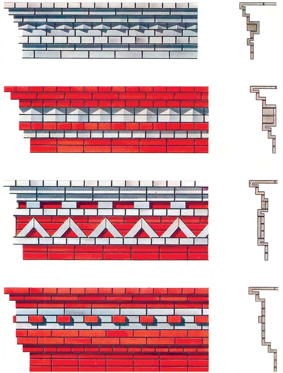 Готическая кладка фасада 510мм