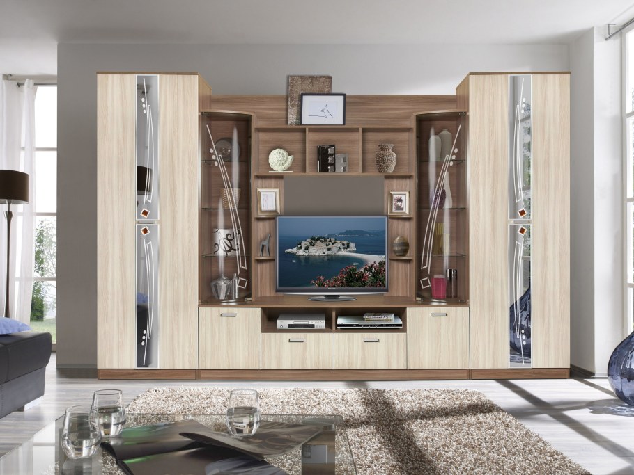 Стенка Мадрид 7 мебель Маркет