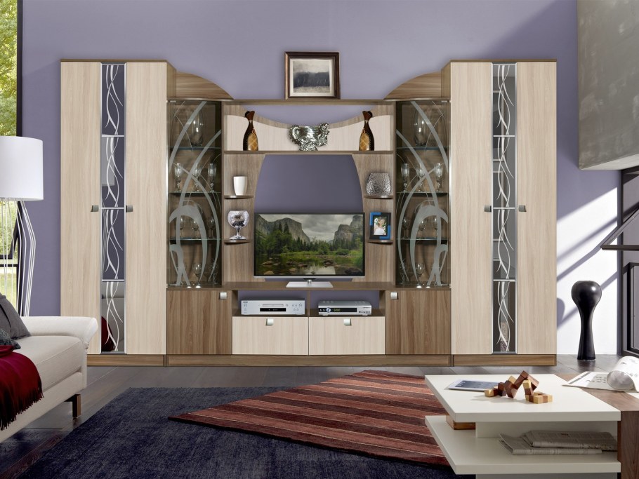 Стенка Мадрид 4 мебель Маркет