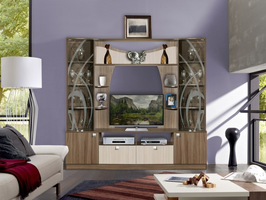 Стенка Мадрид 4 мебель Маркет