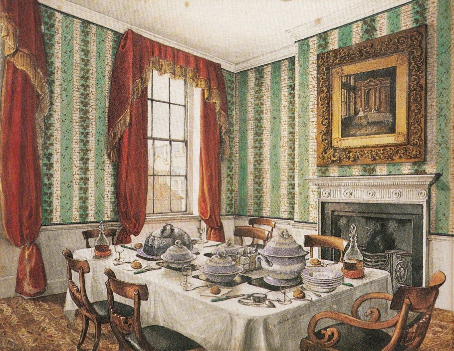 Кухня в стиле викторианской эпохи