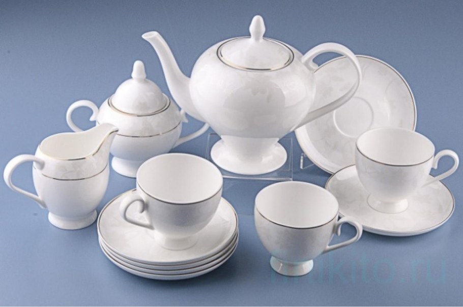 Чайный сервиз Royal Aurel белый