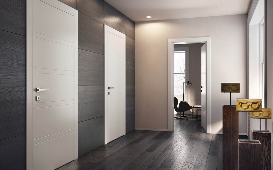 Дверь 40d дуб табак 70