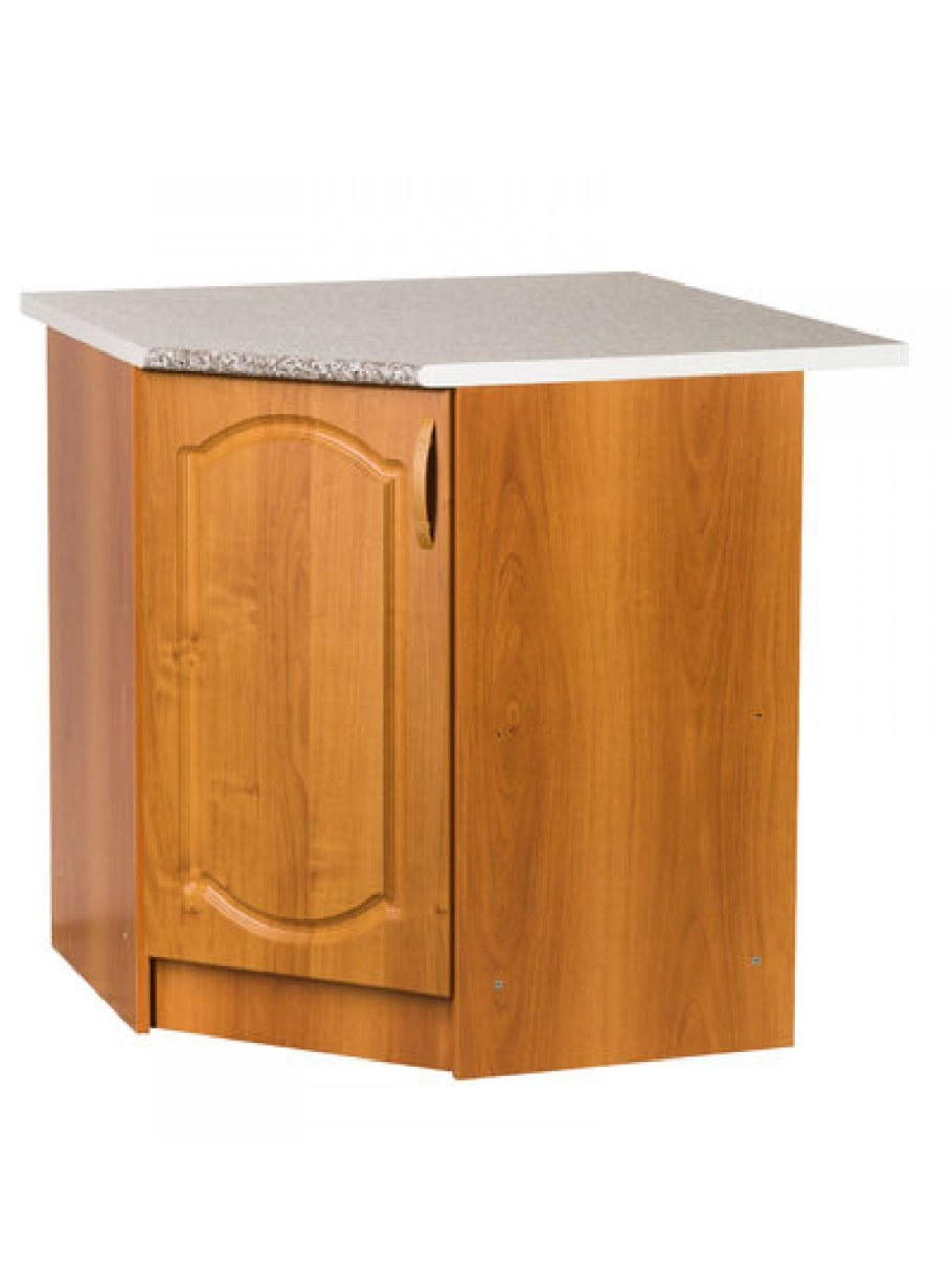 Рабочий стол 40 СТК бук 4 ящика фасад МДФ столешница цвет карара