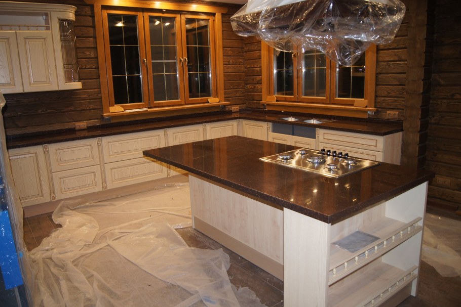 Фартук для кухни 600х3050х4, 3325м ольха красная