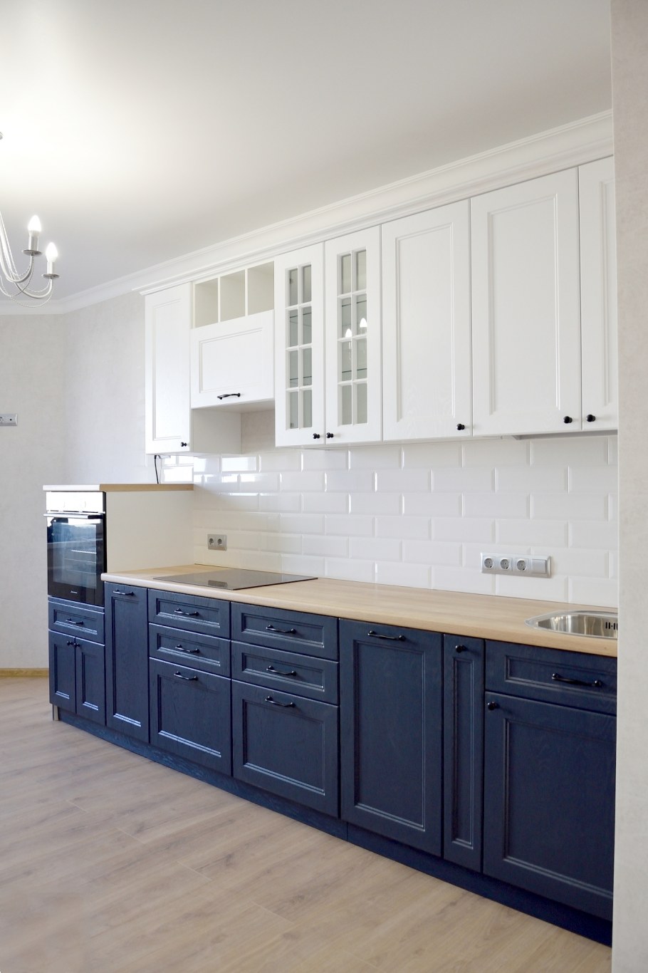 Кухня Ницца Сурская мебель дуб чернильный