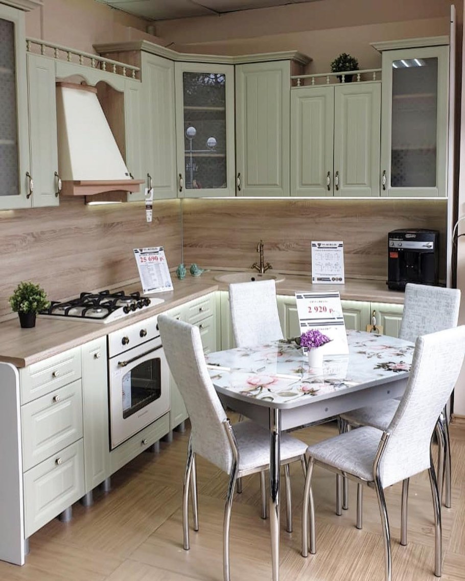 Кухня грейвуд св мебель Арктик