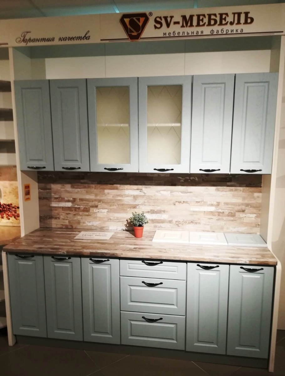 Св мебель кухня Прованс белый