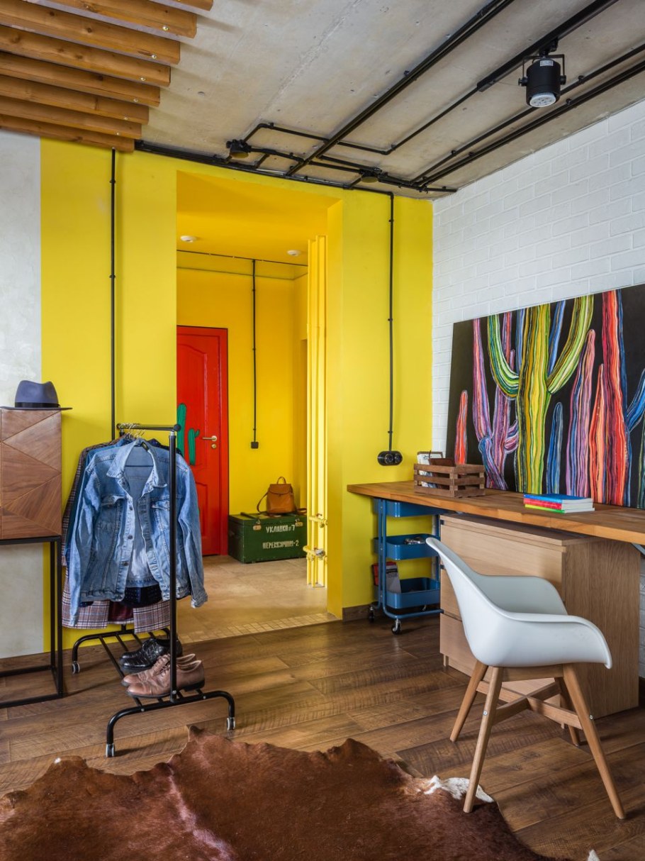 Бюджетный лофт в квартире