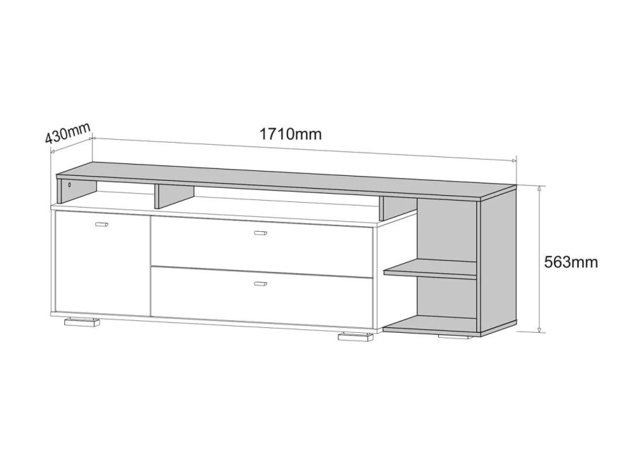 Комод "Ланс" арт. К101 ДСВ