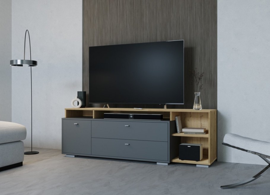 Комод-ТВ тумба Ланс к202, графит