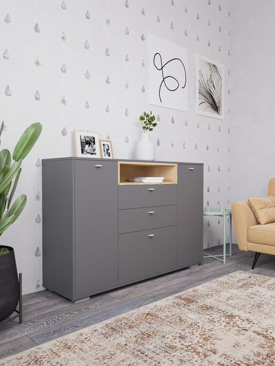 Комод Ланс к 101 (МП) графит