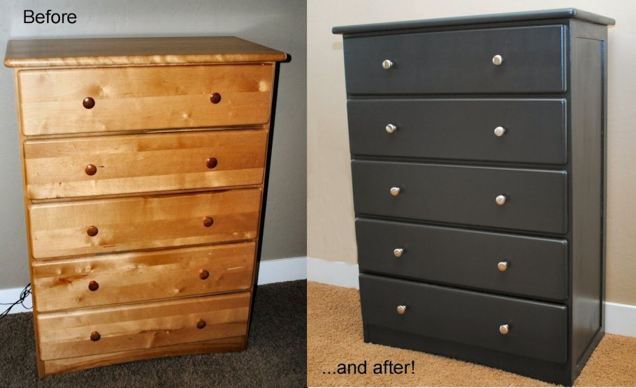 Покраска мебели из ДСП