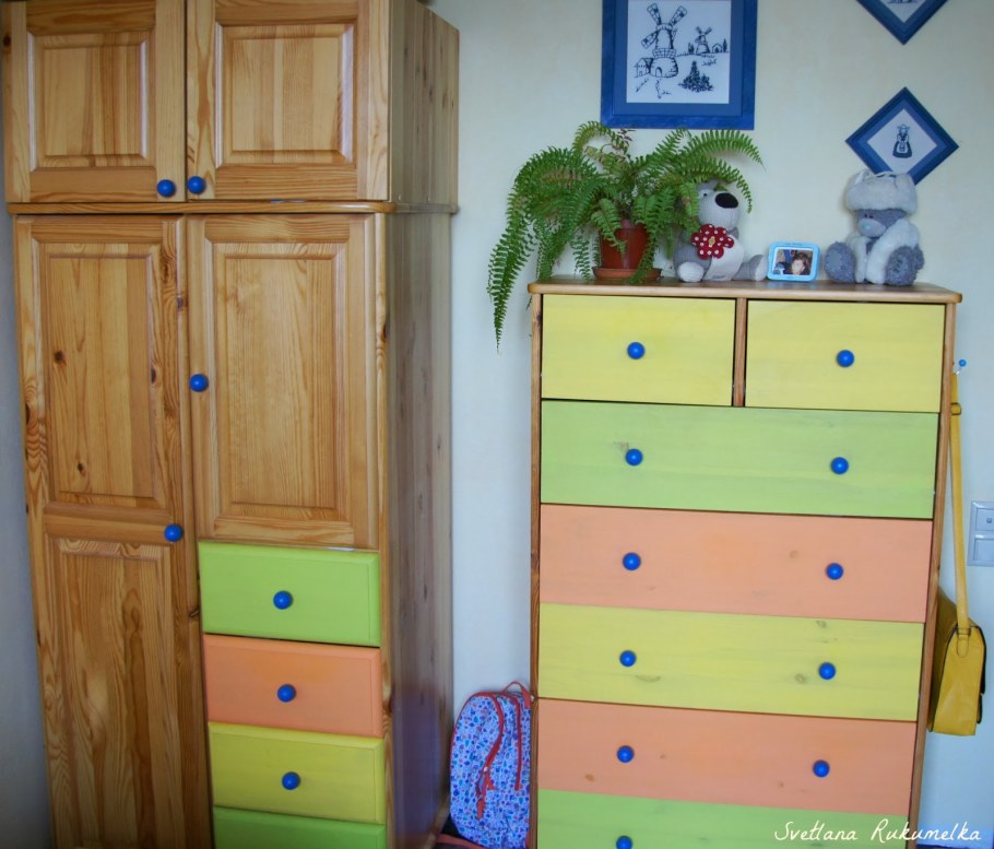 Перекраска мебели