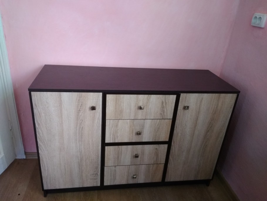 Перекраска шкафа из ДСП