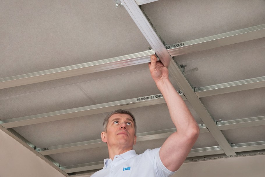 Подшивной потолок Кнауф