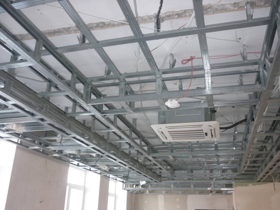 Кнауф подвесной потолок из ГКЛ