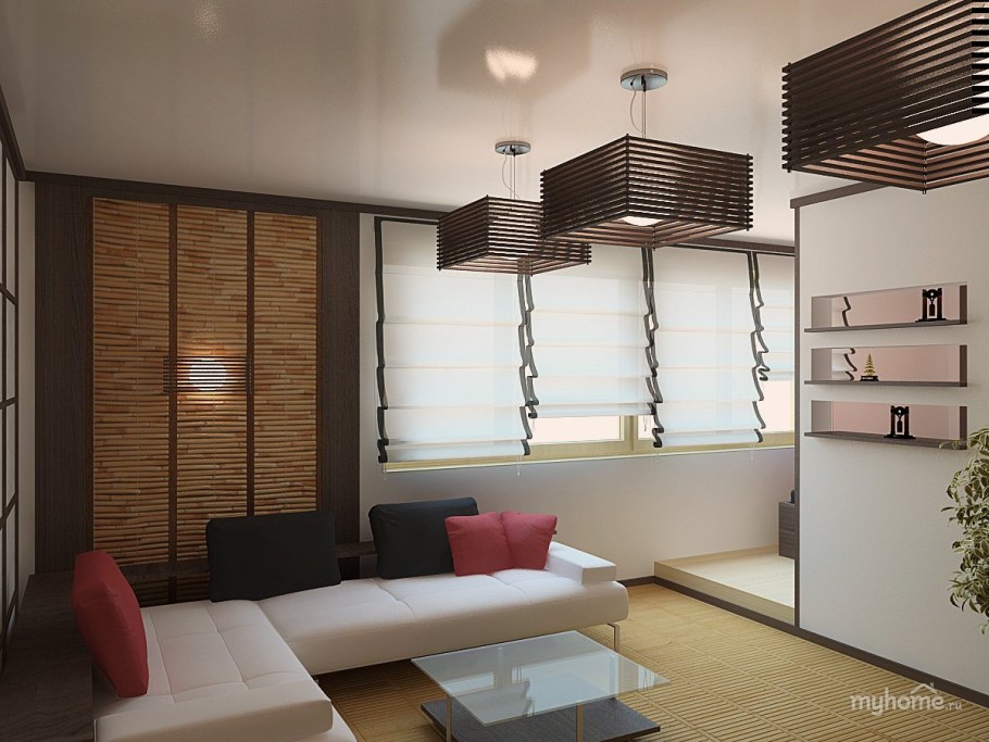 Квартира в современном японском стиле