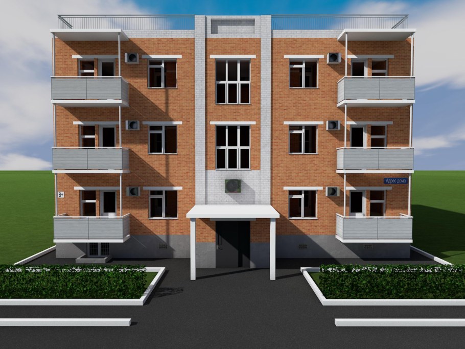 Мансардный одноквартирный жилой дом чертежи