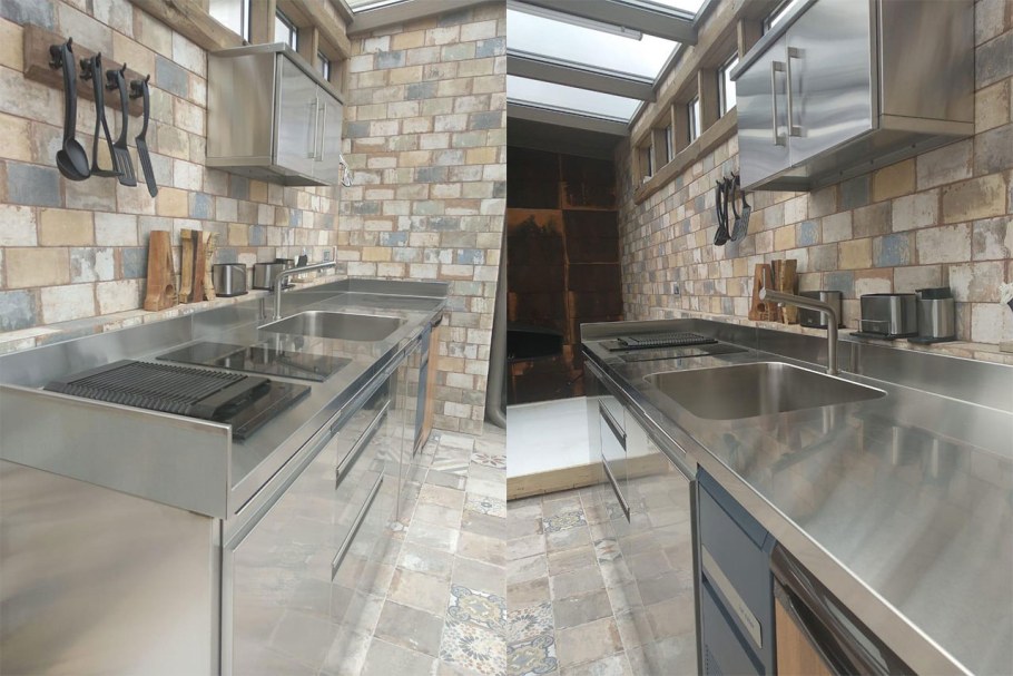 Уличная кухня из нержавейки