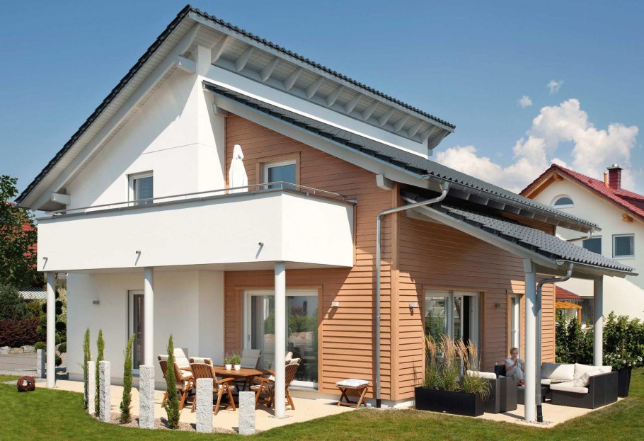 Дом фахверк проект Скандинавия