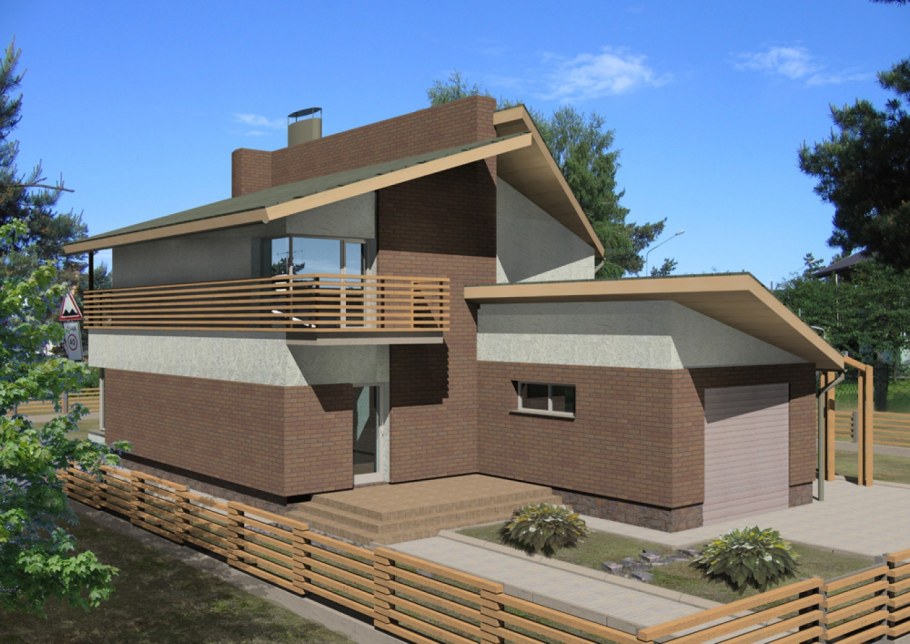 Sanders Modern House Jordache k планировка