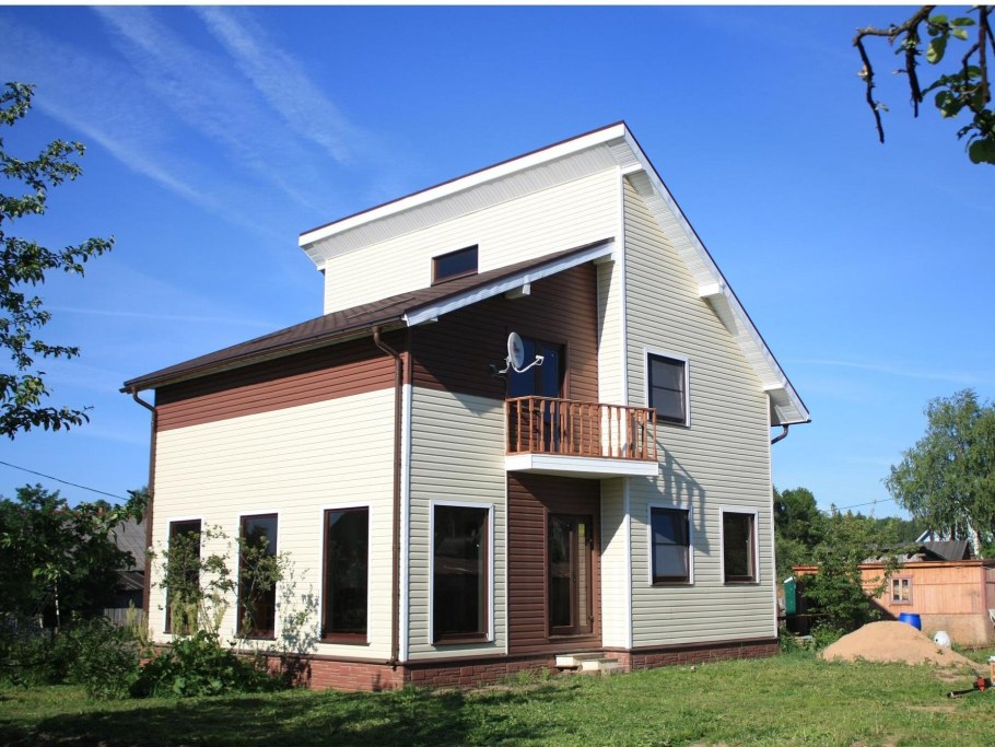 Деревянный коттедж