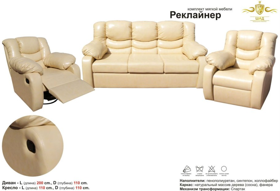 Виды раскладки диванов и механизмы раскладывания