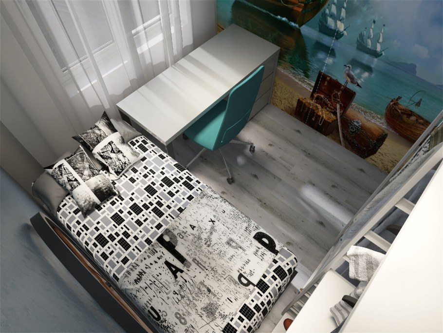 Проект двухкомнатной квартиры