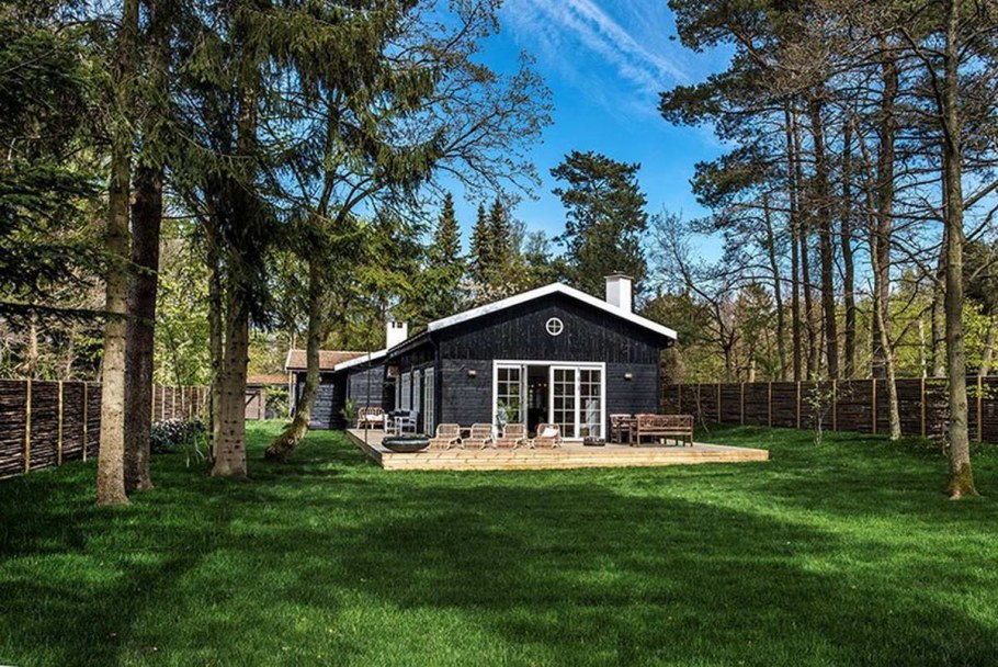 Дача в скандинавском стиле бюджетный вариант