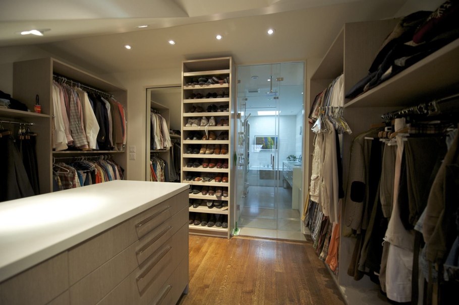 Стеллажные системы для гардеробной аристо