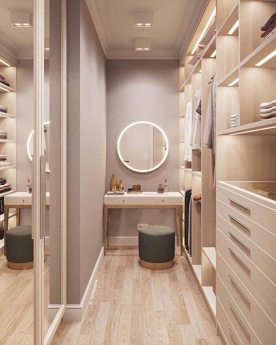 Ванная с туалетом и гардеробной